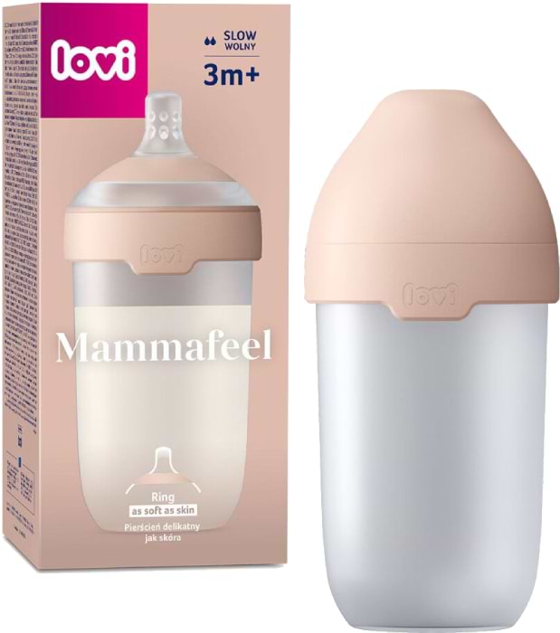 Бутылочка для кормления Lovi Mammafeel 250 мл (21/596) - Фото 1