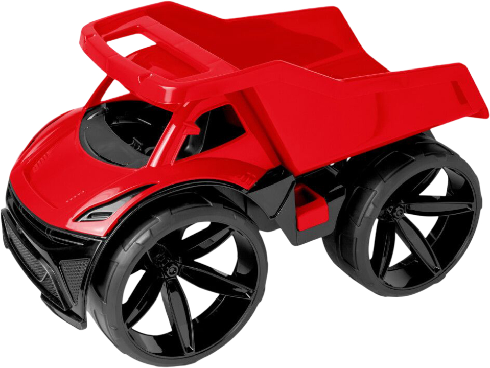 Наземная спецтехника Wader Maximus самосвал красный (64000)