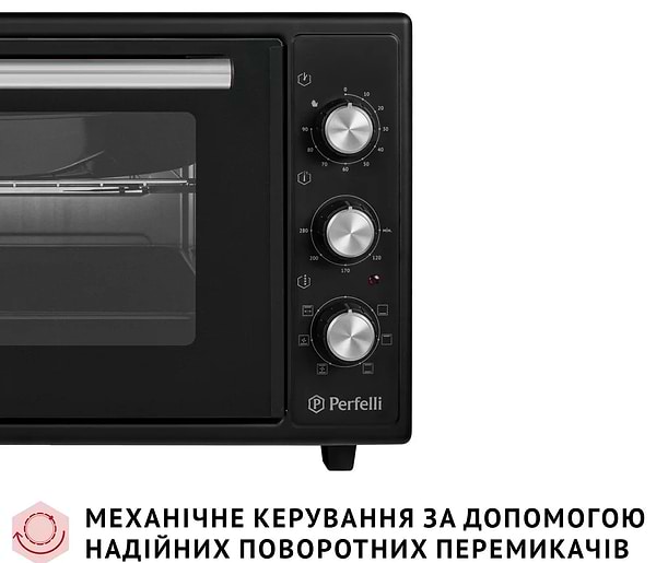 Фото - Печь электрическая Perfelli SIERRA 37 BLACK
