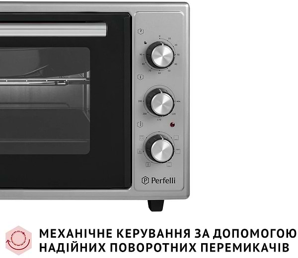 Фото - Печь электрическая Perfelli SIERRA 37 GREY