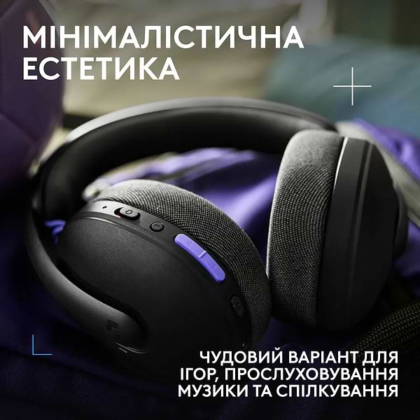 Фото - Гарнитура беспроводная игровая Logitech G325 LightSpeed Black (981-001524)