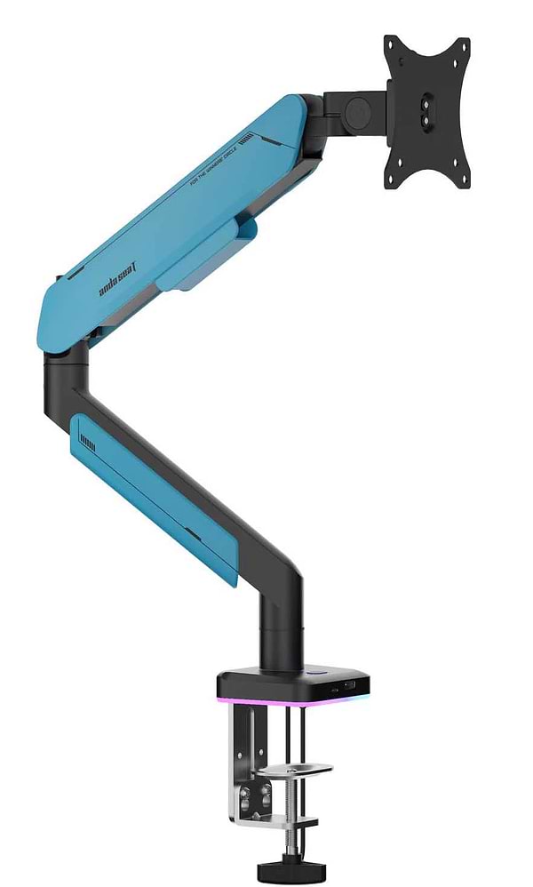 Фото - Крепление настольное Anda Seat Stealth PRO II RGB 17''-42'' Blue (AD-W-A9X-1S-BS)