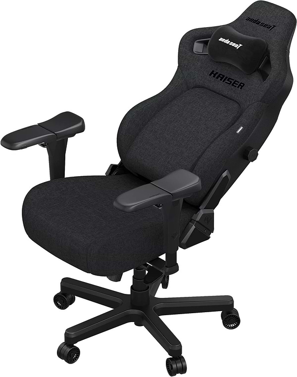 Фото - Крісло для геймерів Anda Seat Kaiser 4 Size XL Dark Gray Linen Fabric (AD12YDDC-XLL-20-GB-CF)