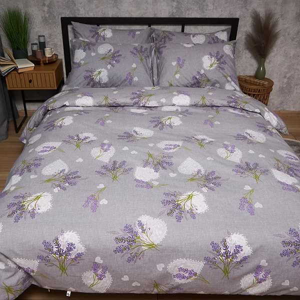 Фото - Комплект постільної білизни Moon&Star Бязь Gold Люкс Provence Dreams 160х220 нав. 50х70 см 2 шт. (MS-890000424)