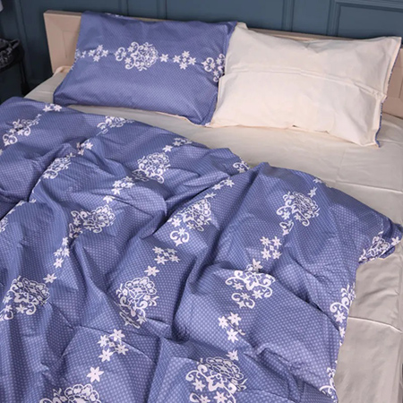 Комплект постельного белья MirSon Сатин 22-1394 Vintage Filigree 175х210 (2200010564778)