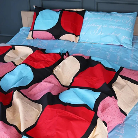 Комплект постельного белья MirSon Бязь 17-0747 Turquoise Details 175х210 см (2200010846928)