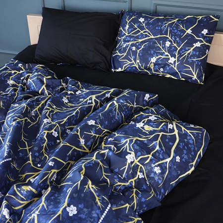 Комплект постельного белья MirSon Бязь 17-0741 Golden Cage 175х210 см (2200010843682)