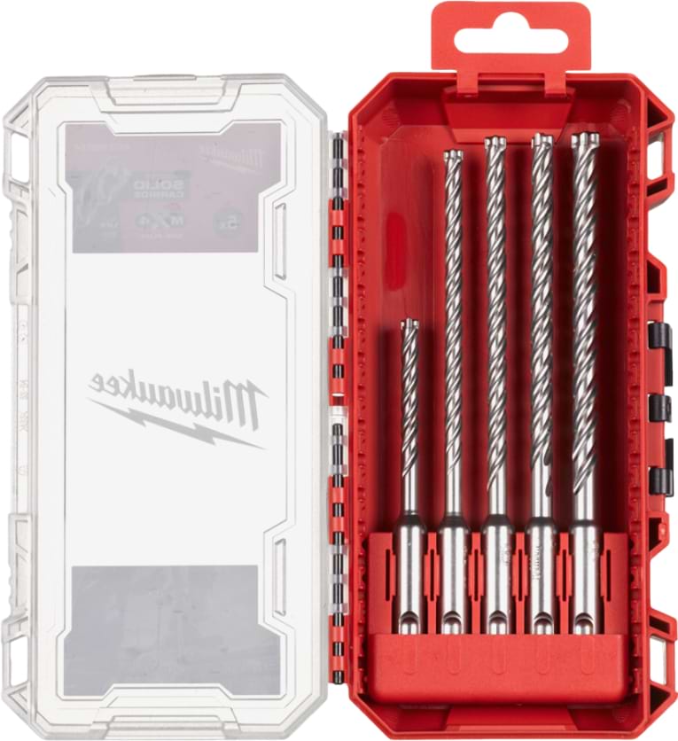 Набір бурів Milwaukee SDS-PLUS MX4 PACKOUT 5 шт. (4932500064)