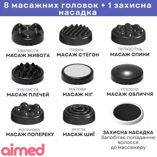 Фото - Масажер для тіла AIMED Body Master (AI-BodyM1_bk)