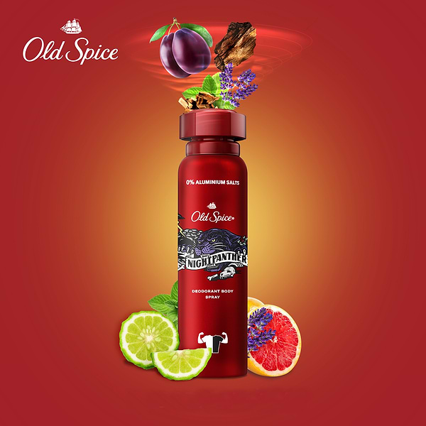Фото - Дезодорант аерозольний Old Spice Найтпантер 150мл