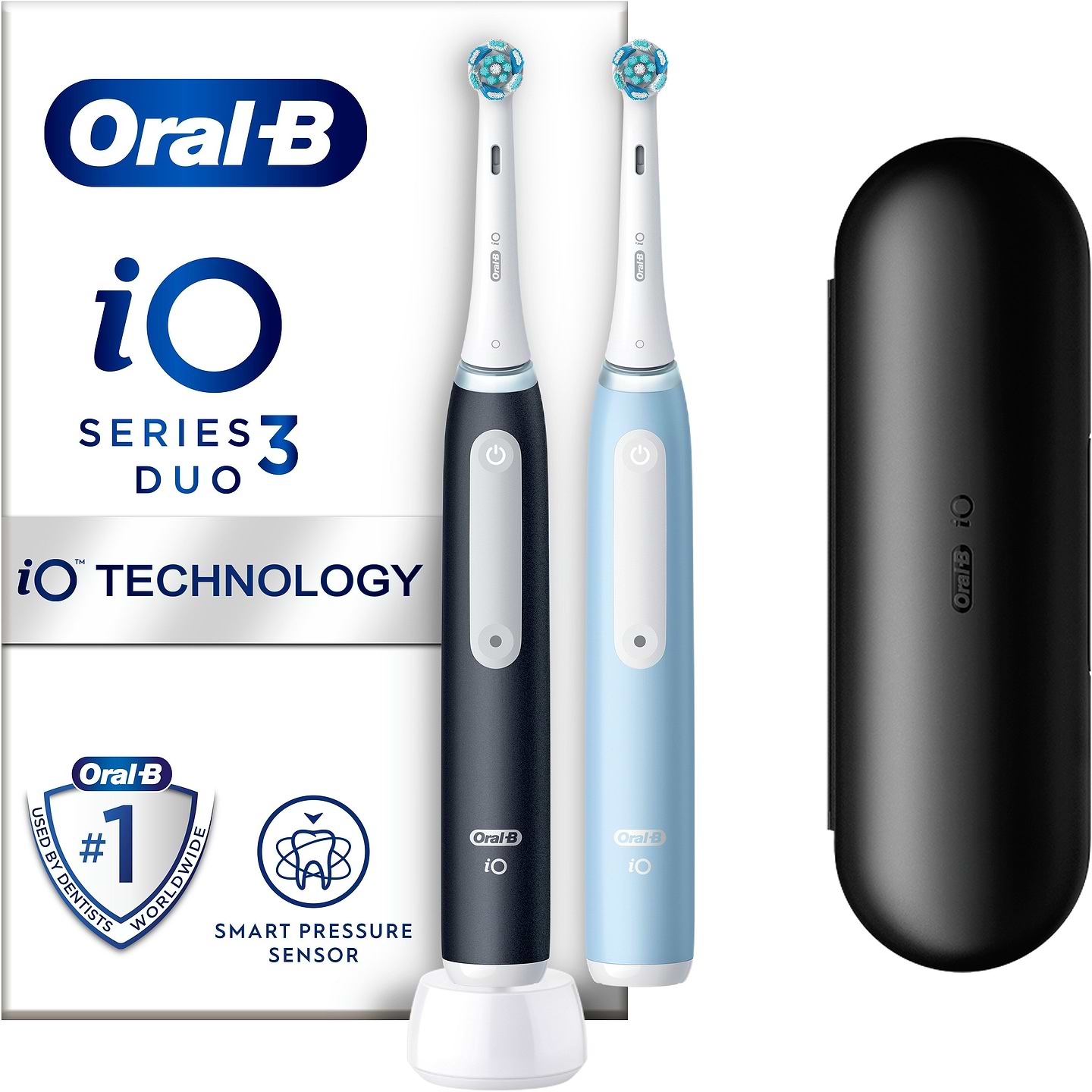 Зубная щетка электрическая Oral-B Braun iO Series 3 Duo iOG3.d.2i6.2K типу 3769 - Фото 1