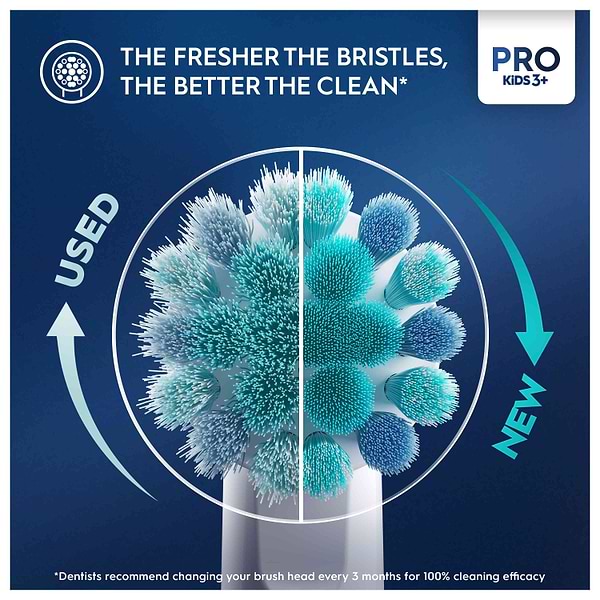 Фото - Зубна щітка електрична Oral-B Braun Pro Kids D103.413.2KX Spiderman «Людина-Павук» + Футляр