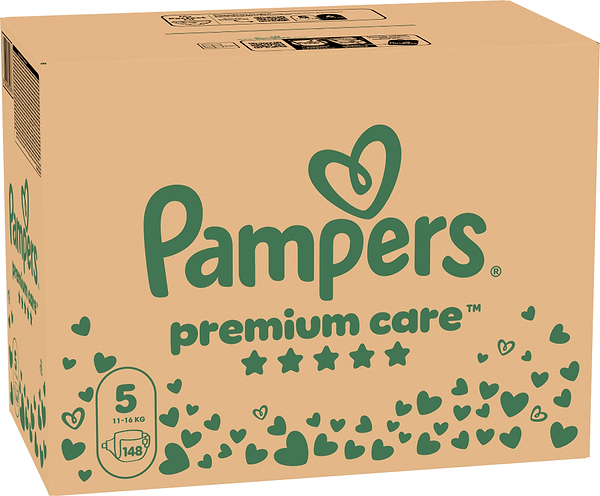 Фото - Одноразовые подгузники Pampers Premium Care Размер 5 (11-16 кг), 148 шт. (80789192)