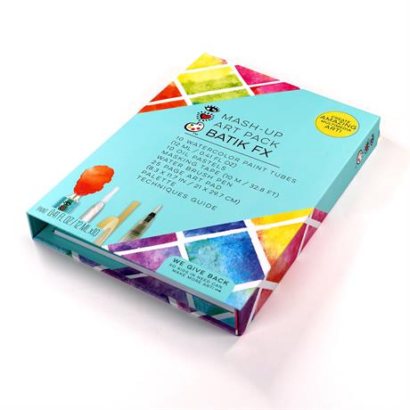 Фото - Набор для рисования I heart art Батик-коллаж с акварельными красками и восковым мелом (8007)