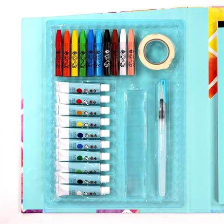 Фото - Набор для рисования I heart art Батик-коллаж с акварельными красками и восковым мелом (8007)