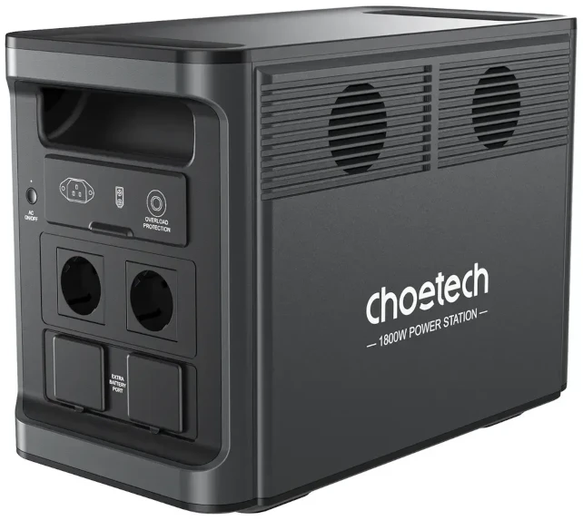 Зарядная станция универсальная Choetech BS065 (1800W, 1536Wh, Wi-Fi)