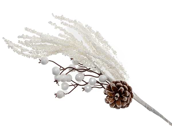 Фото - Ветка декоративная Lefard хвойная 45 см (801-530)