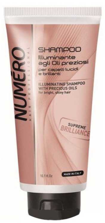 Шампунь жіночий Numero для додання блиску волоссю з цінними оліями 300 мл (8011935071753) - Фото 1