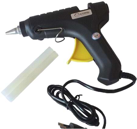 Фото - Клейовий пістолет Сталь 40W (80140) Фото - Клейовий пістолет Сталь 40W (80140)