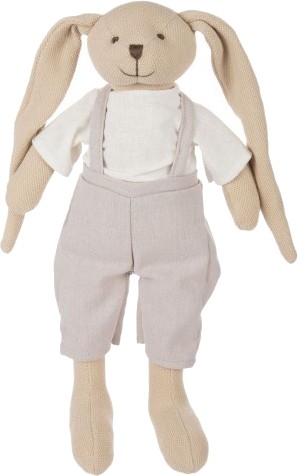 М'яка іграшка Canpol babies Кролик, бежева (80/200_bei) - Фото 1
