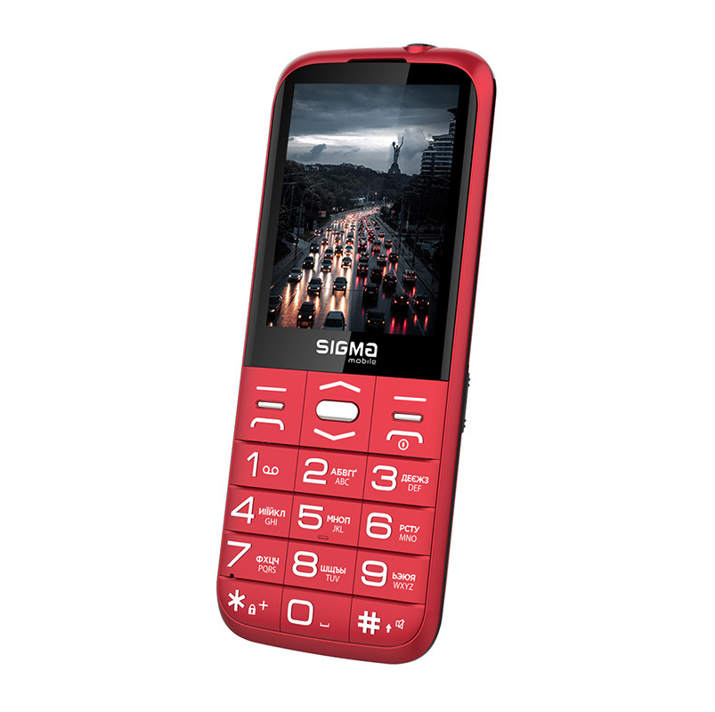 Фото - Уценка - Мобильный телефон Sigma mobile Comfort 50 GRACE TYPE-C Red