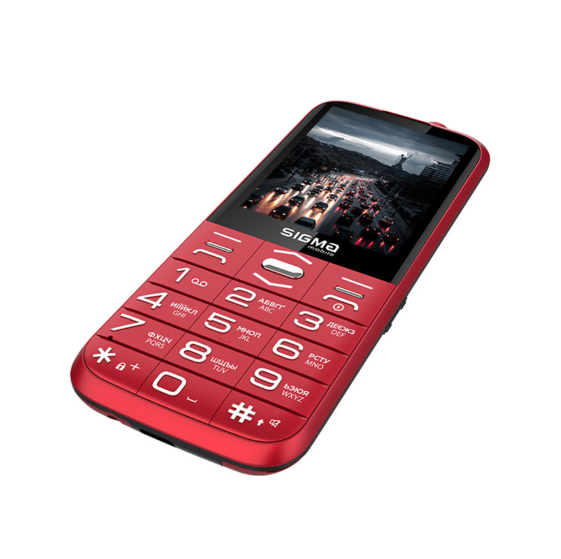 Фото - Уценка - Мобильный телефон Sigma mobile Comfort 50 GRACE TYPE-C Red