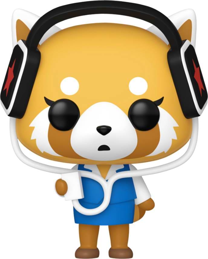 Колекційна фігурка FUNKO POP! серії Sanrio - АГРЕСИВНА РЕЦУКО В НАВУШНИКАХ (80392)