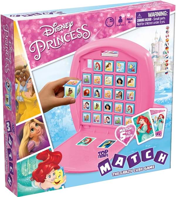 Фото - Настольная игра карточная (3-4 года) DISNEY Disney Princess (WM02046-ML1-6)
