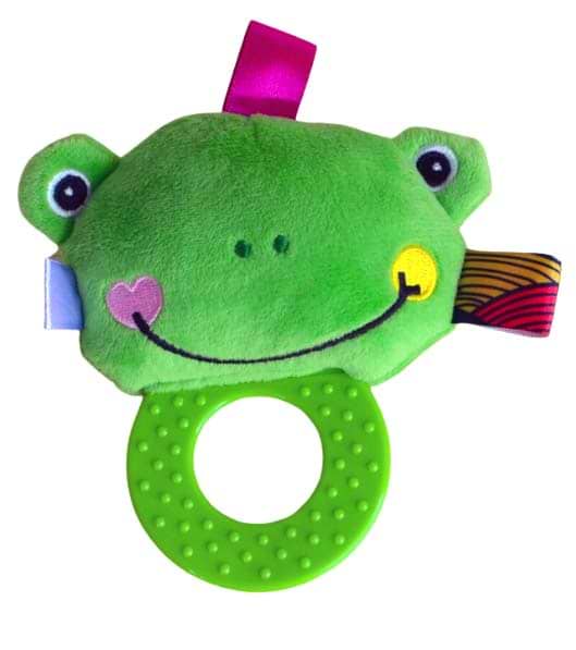 Прорезыватель Lindo 8087 лягушка