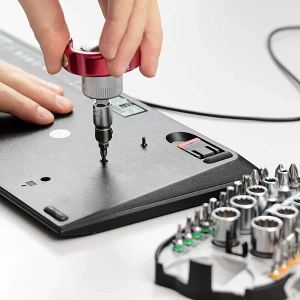 Фото - Викрутка зі змінними бітами Trotec 40 шт. Bit and Socket Wrench Set (6200001005)