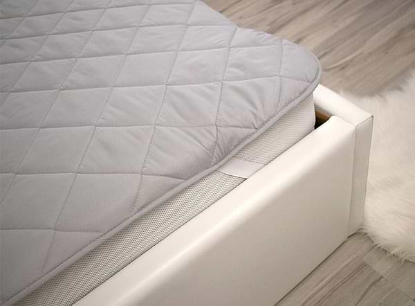 Фото - Наматрасник Руно 80х200 силикон на резинке (817.52СУ_Grey White)