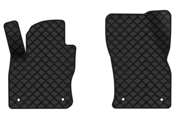 Килимки з екошкіри в салон авто передні EVAtech для Tiguan (Mk 2) Restyling Volkswagen 2020 2 покоління SUV EU (VW41380AM2AV4BBB)