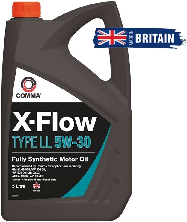 Олива для авто COMMA X-FLOW TYPE LL 5W-30 5л (XFLL5L)