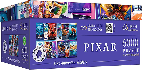 Фото - Пазли (8 +) Trefl Безмежна колекція: Галерея епічної анімації 6000 елм. (81038)