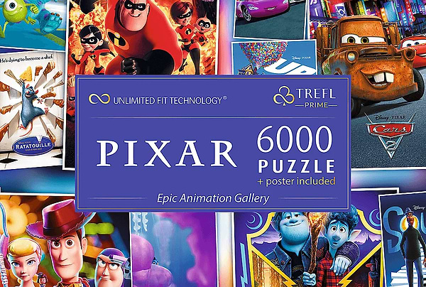 Фото - Пазли (8 +) Trefl Безмежна колекція: Галерея епічної анімації 6000 елм. (81038)