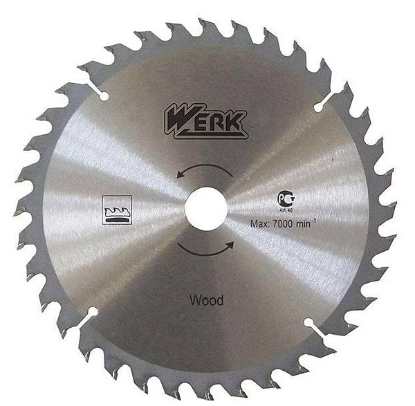 Фото - Диск пильний Werk 180х22.23 (WE109111/4332627) Фото - Диск пильний Werk 180х22.23 (WE109111/4332627)