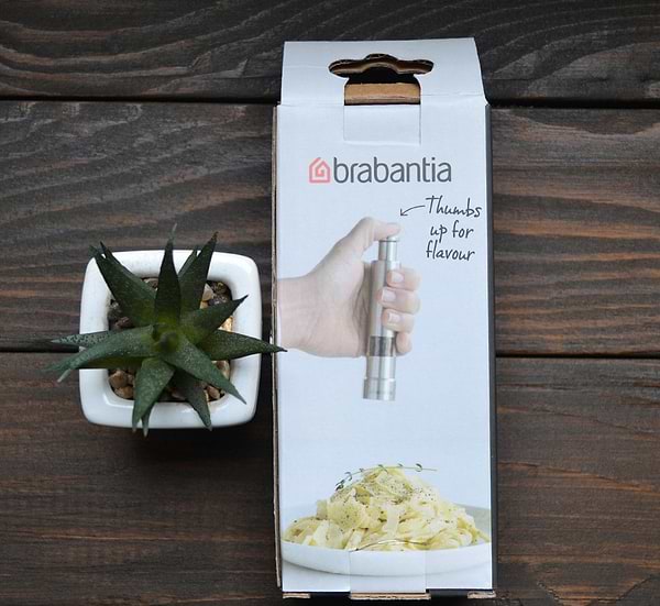 Фото - Млинок для спецій Brabantia набір для солі і перцю, 2 пр 611407