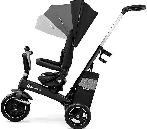 Фото - Триколісний велосипед Kinderkraft Easytwist Black (KREASY00BLK0000)