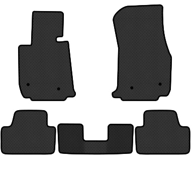 EVA коврики в салон авто EVAtech для 4 Series (F33) RWD BMW 2013-2020 1 поколение Cabrio EUBM12812CB5BW4RBB