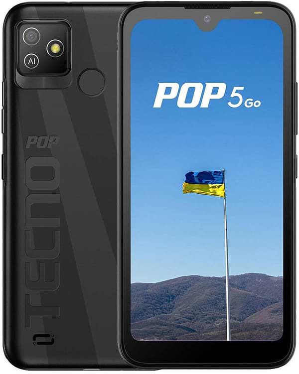 Фото - Уценка - Смартфон Tecno POP 5 Go (BD1) 1/16Gb Dual Sim Aether Black