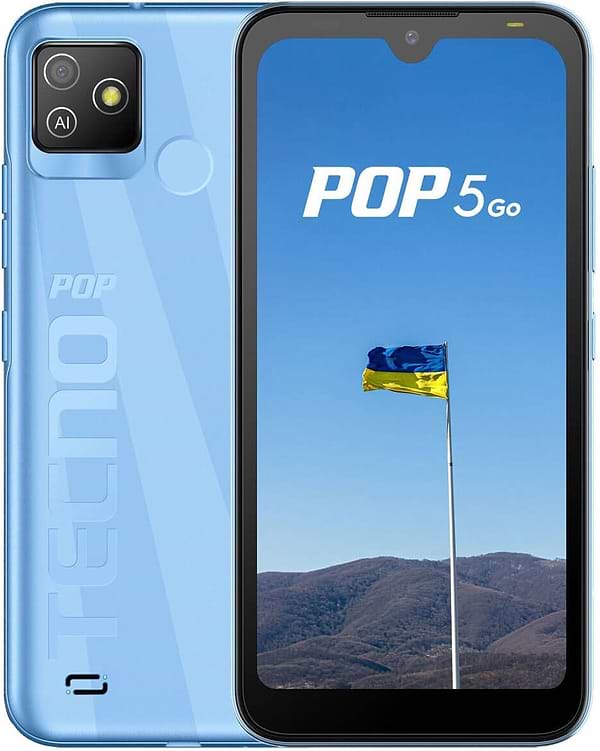 Фото - Смартфон Tecno POP 5 Go (BD1) 1/16Gb Dual Sim Diamond Blue