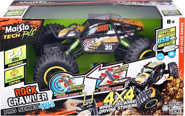 Фото - Радиоуправляемая машинкаMaisto Tech Rock Crawler Pro (81334 black)