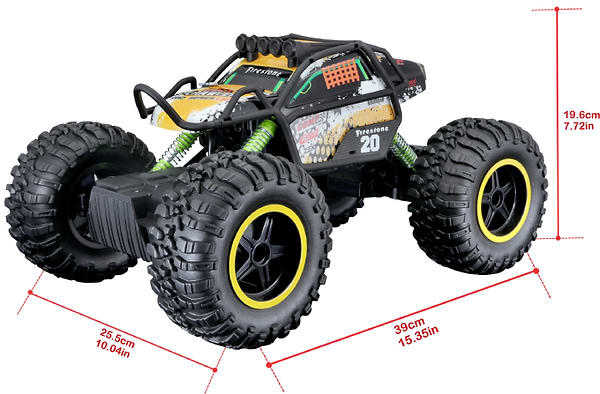 Фото - Радиоуправляемая машинкаMaisto Tech Rock Crawler Pro (81334 black)
