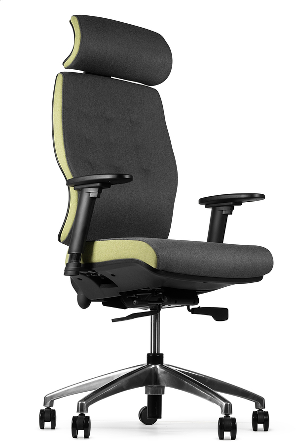 Фото - Крісло офісне Barsky Air PumpUp Gabriel Fabric (AP-02)