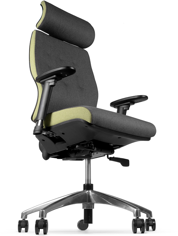 Фото - Крісло офісне Barsky Air PumpUp Gabriel Fabric (AP-02)