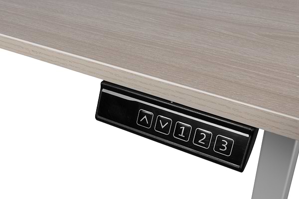 Фото - Стол с электрорегулировкой высоты Barsky StandUp Home White (BSTh-02)