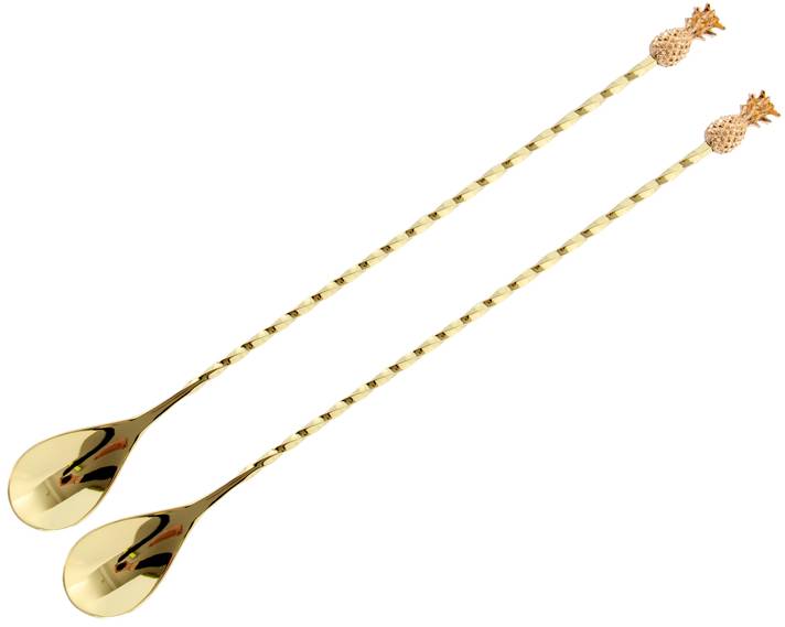 Ложка для лимонаду Brizoll 2 шт. коктейльних 27 см (815-022)