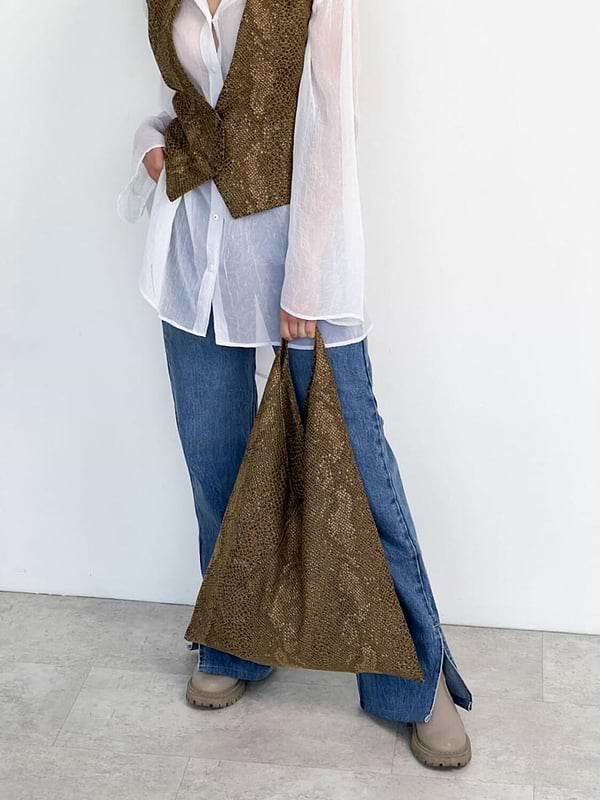 Фото - Шопер ART KNIT Python руда 50x60 см (037892)