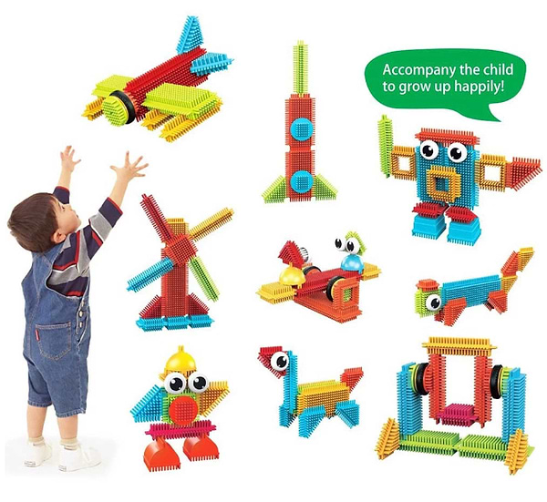 Фото - Пластиковый конструктор Picasso Tiles HEDGEHOG BUILDING BLOCKS SET 112 деталей (22631)