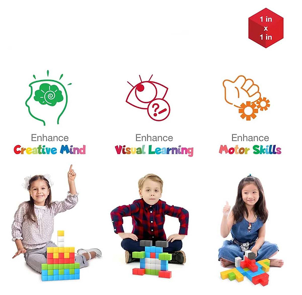 Фото - Магнитный конструктор Picasso Tiles BUILDING CUBES 50 деталей (23645)